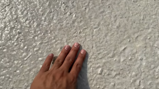 White Paint on Road